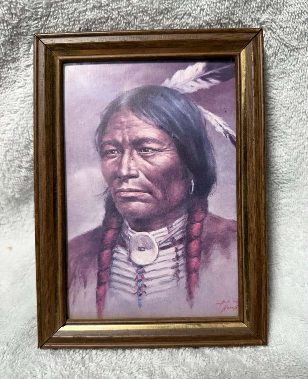 Bill Hampton "Lone Hawk" 5”x7” Print